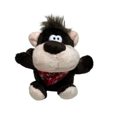 Imagem de Macaco Pelucia Chaveiro Com Bandana Fofo 8cm Macaquinho