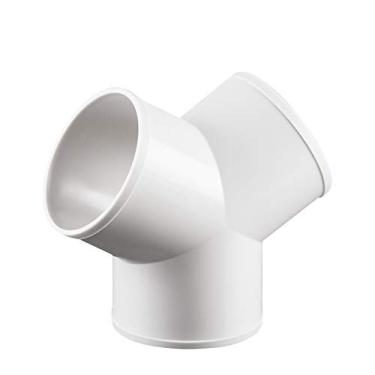 Imagem de Conector de duto ABS, divisor de duto de 3 vias para mangueira de ventilação do secador do exaustor, em forma de Y, adequado para mangueira de 6 polegadas (diâmetro: 144 mm)