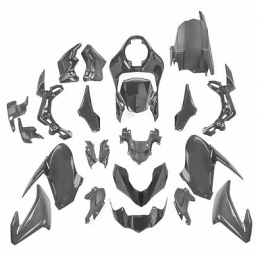 Imagem de Lorababer Kit de Carenagem de Motocicleta Compatível com Z900 Z 900 2017 2018 2019 Abs Injeção de Plástico Bodykit Bodywork Carenagens Capas Conjunto Peças de Reposição de Reposição, Sem Pintura