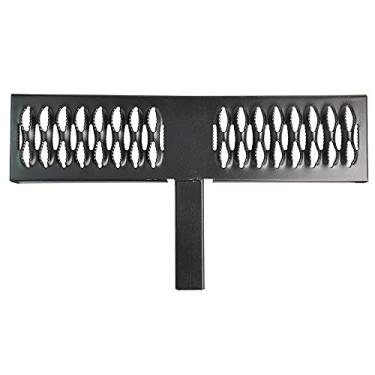 Imagem de Protetor de para-choque universal para engate antideslizante e ferrugem preto, acessórios para engate traseiro, receptores de engate traseiro de 5 cm com pedal de 62 cm para a maioria dos carros, SUV,