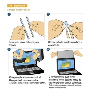 Imagem de Filtro de privacidade 13,3w hb004276299 - 3m