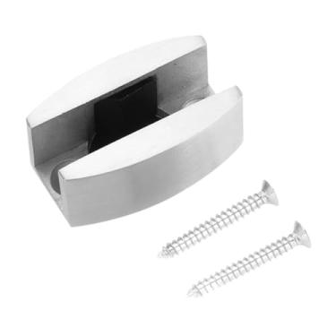 Imagem de Ｂｅｓｇａ Guia de piso de aço inoxidável, guia de piso inferior, substituição suave de porta de celeiro, ferragens para portas de correr para portas de vidro