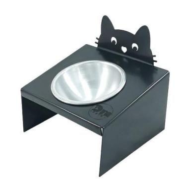 Imagem de Comedouro Ergonômico Para Gatos Com Suporte - DM SOLUÇÕES