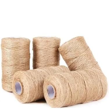 Imagem de Corda Sisal，Fio de Juta para Lembrancinha Artesanato 50 Metros Tag(20 Metros (1 Rolo))