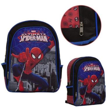 Imagem de Mochila Homem Aranha Juvenil Costas Volta As Aulas Spider - TOYS 2U