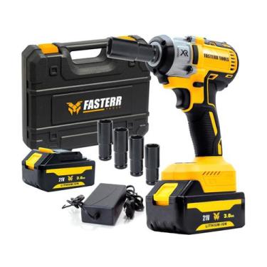Imagem de Chave De Impacto Bateria Lítio 21v Brushless FST049 - Fasterr Tools