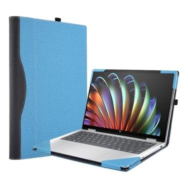 Imagem de Capa 2024 para laptop Hp Envy x360 14-FA 14-fc 35.6 cm 2 em 1 para notebook Spectre x360 14-EU [modelo de verificação], bolsa de computador, acessórios de poliuretano, orifício de dissipação de calor