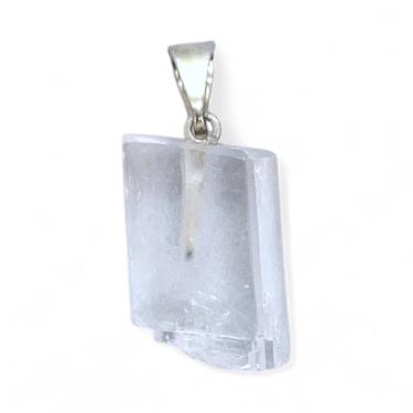 Imagem de Pingente de Calcita Ótica Clareza Cura e Conexão Espiritual