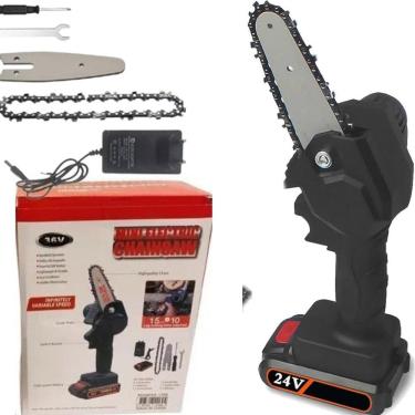 Imagem de Serra Elétrica Compacta Para Cortes De Galhos