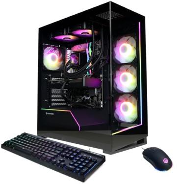Imagem de CyberPowerPC Gamer Xtreme VR Gaming PC, Intel Core Ultra 7 265KF 3,9GHz, GeForce RTX 5070 12GB, 32GB DDR5, SSD PCIe 4.0 de 2TB, Pronto para WiFi e Windows 11 Home (GXiVR8760A17)