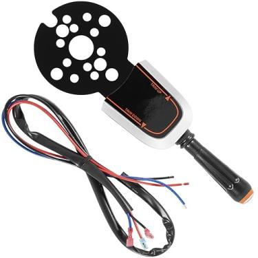 Imagem de Interruptor de controle de bisel, sistema de controle de acabamento piscante função única - acabamento do motor/placa de macaco adequada para hidráulica Seastar, cabo e direção inclinada, substitui