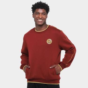 Imagem de Moletom Bayern de Munique Masculino - Balboa, Vermelho escuro, M