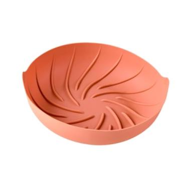 Imagem de ＫＬＫＣＭＳ Base de Silicone para Fritadeira a Ar, Acessório de Cozinha, Bandeja Redonda para Assar, L
