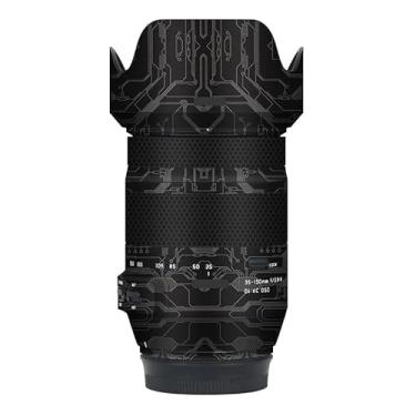Imagem de Película protetora de lente de câmera película protetora de vinil adesivo premium para Tamron 35-150 mm F2.8-4 adequado para Canon Mount Decal 35-150 F2.8-4 (Circuit Titanium)