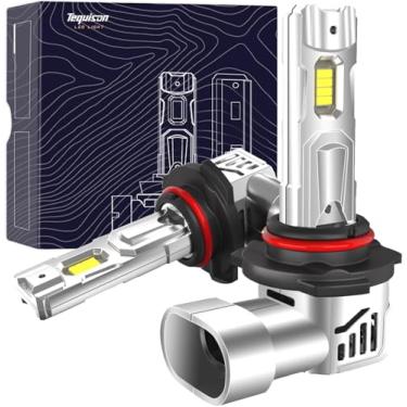 Imagem de Tequison Lâmpadas de farol baixo HB4 de neblina 800% ultra brilhante 6500K branco frio com ventilador de resfriamento de 14.000 RPM, Plug and Play, pacote com 2
