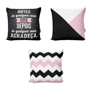 Imagem de Almofadas Personalizadas E Decorativas Rosa 40X40 Novadecora