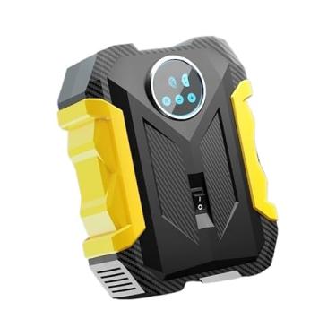 Imagem de Compressor Digital 12V Bomba De Encher Pneu De Carro Bike Moto Portátil Digital Ex Com Luz