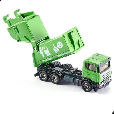 Imagem de Miniatura Caminhão De Lixo Scania Verde Siku 1/87
