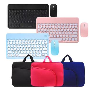 Imagem de Kit Multifuncional para Tablet Samsung Galaxy S10 com Teclado e Mouse 