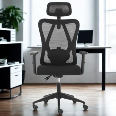 Imagem de Cadeira de Escritório Presidente Reclinável NR17 Apoio Lombar Duoffice Allure DU335