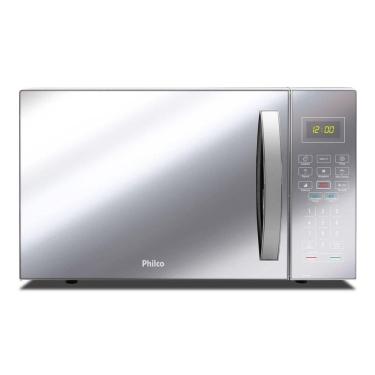 Imagem de Micro-ondas Philco 26 Litros Espelhado Branco 110V