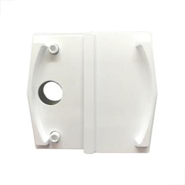 Imagem de Kit09A - Porta Correr Blindex Sem Miolo Metal Branco - Glasspeças