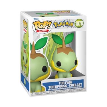 Imagem de Funko Pop! Games: Pokemon - Turtwig - Chelast - Boneco colecionável de vinil - Ideia de presente - Mercadoria oficial - Brinquedos para crianças e adultos - Fãs de Jogos de Vídeo - Figura modelo para