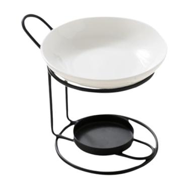 Imagem de Ｂｅｓｇａ Queimador de óleo essencial, porta-velas, queimador de cera derretida, aquecedor de óleo para escritório, Preto