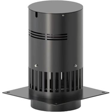 Imagem de Tampa De Chaminé Universal, Tampas De Chaminé De Lareira De Aço Inoxidável, Tampa De Chaminé Redonda, Para Chaminés Refrigeradas A Ar, Ideal Para Condições Molhad, 149mm/5.9in