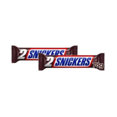 Imagem de Kit 2 Chocolate Snickers Original 78g
