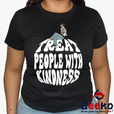Imagem de Baby Look Harry Styles 100% Algodão - Treat People With Kindness - Pop
