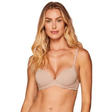 Imagem de Sutiã push up com bojo enchimento em espuma liebe, 44, Chocolate