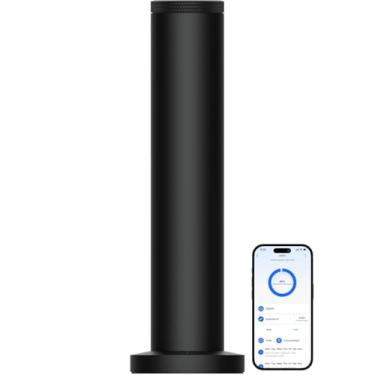 Imagem de swuvuxo Máquina Difusora De Aromas Para Hotéis - Difusor Recarregável Sem Fio Para Toda A Casa - Máquina De Ar Perfumado Para Casa - Controle Por Aplicativo Bluetooth - Difusor De Óleos Essenciais S