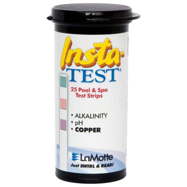 Imagem de Tiras LaMotte /PH para piscina e spa cobre/pH/tiras de teste alcalinidade total