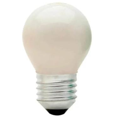 Imagem de Lâmpada Bolinha 15 Watts 127 Volts E27 Leitosa - 8483 - BRASFORT