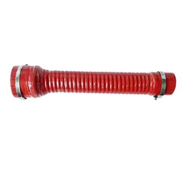 Imagem de Redutor De Mangueira Flexível De Silicone Universal - Comprimento De 400mm, 1 Peça - Tamanhos De ID (38-75mm) Para Intercoolers, Aquários, Mangueiras De Jardim (preto/azul/vermelho)(Red,ID55-60mm)