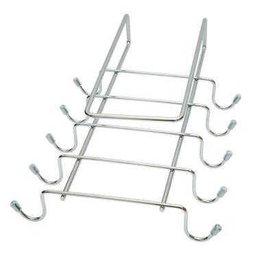 Imagem de Suporte De Xícaras De Encaixe Em Aço Inox 28x19cm - D0361 - Dolce Home