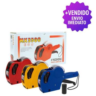 Imagem de Etiquetadora Manual para Preços 8 Dígitos com Refil Inclusos Ideal par