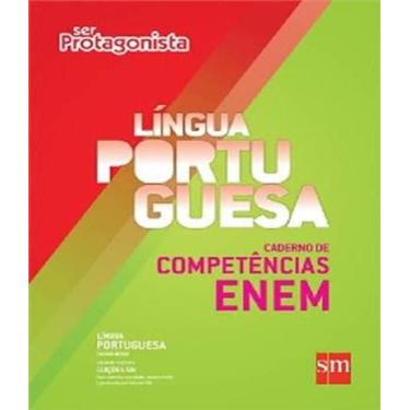 Imagem de Ser protagonista lingua portuguesa caderno de Competencias enem em - E