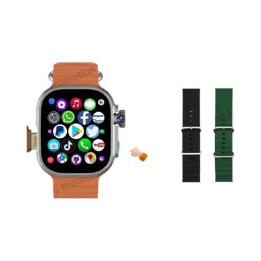 Imagem de Smartwatch Unissex S10 Ultra 3 MAX 4G 5G Sim NFC GPS WIFI Câmera Rotat