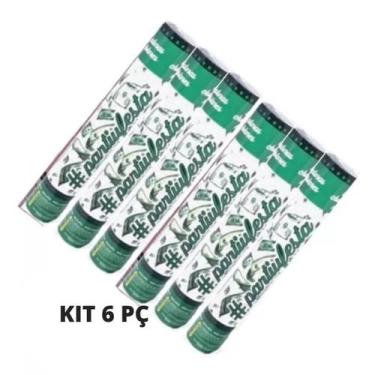 Imagem de Kit Com 06 Lança Confetes De Papel Metalizado Ou Coloridos - PartiuFes