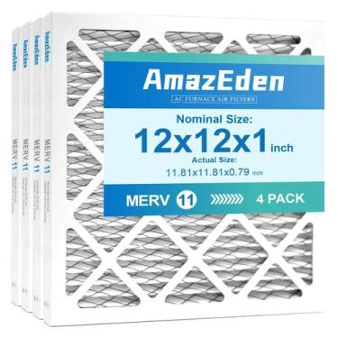 Imagem de Filtro de ar para forno AC AmaZeden MERV 11 12x12x1 (pacote com 4)