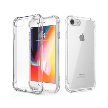 Imagem de Capa de silicone e capas transparentes anti-choque para iPhone SE 2020