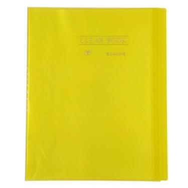 Imagem de Pasta Catálogo A4 Yes 40 Envelopes Bd40As Clear Amarelo