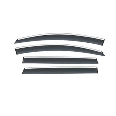 Imagem de GRJQRKHZ Defletor de janela lateral do carro para V&olvo Xc90 2006-2014 Weathershied viseira de porta vento sol proteção chuva janela lateral defletores de vento