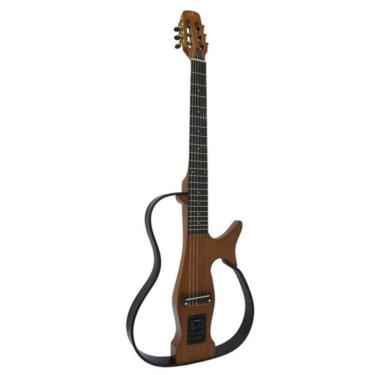 Imagem de Violao Eletrico Nylon Marques Caixa Vazada Vn19Ctse Castanho