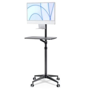 Imagem de Suporte,Pedestal,Mesa Hospitalar Multiuso c/Rodizios p/Notebook iMac,M