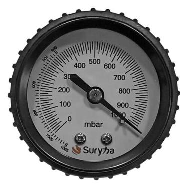 Imagem de Manômetro Vácuômetro Analógico 80150.069 - SURYHA