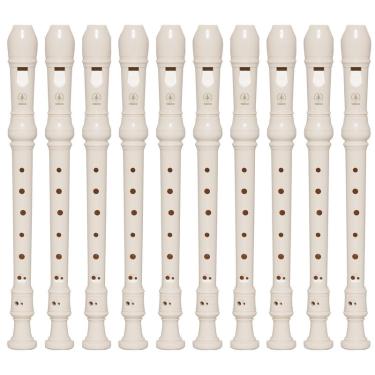 Imagem de Kit 20 Flautas Doce Soprano Barroca Em C YRS-24B Yamaha