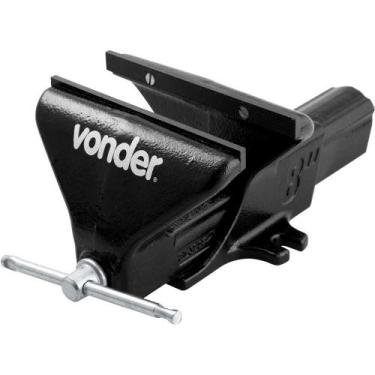 Imagem de Torno De Bancada Fixo N 8 Em Ferro Fundido Nodular Vonder